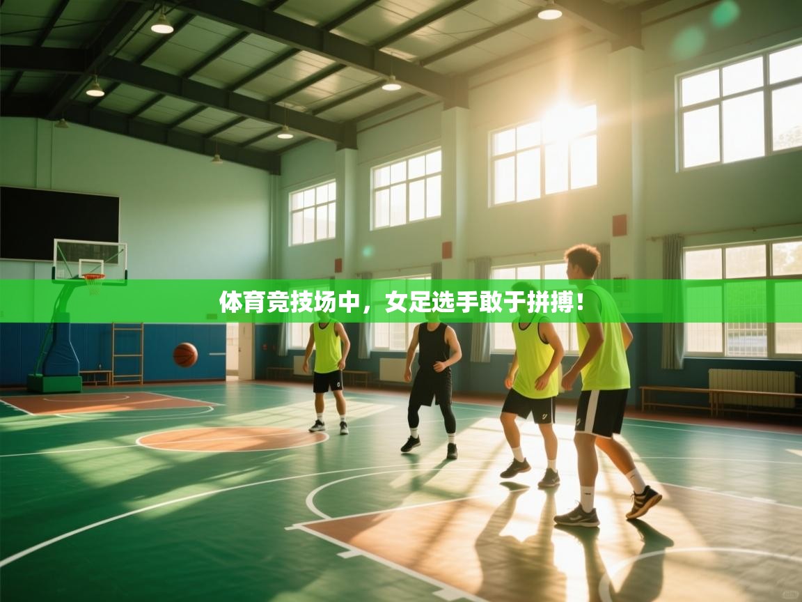 体育竞技场中，女足选手敢于拼搏！  第1张