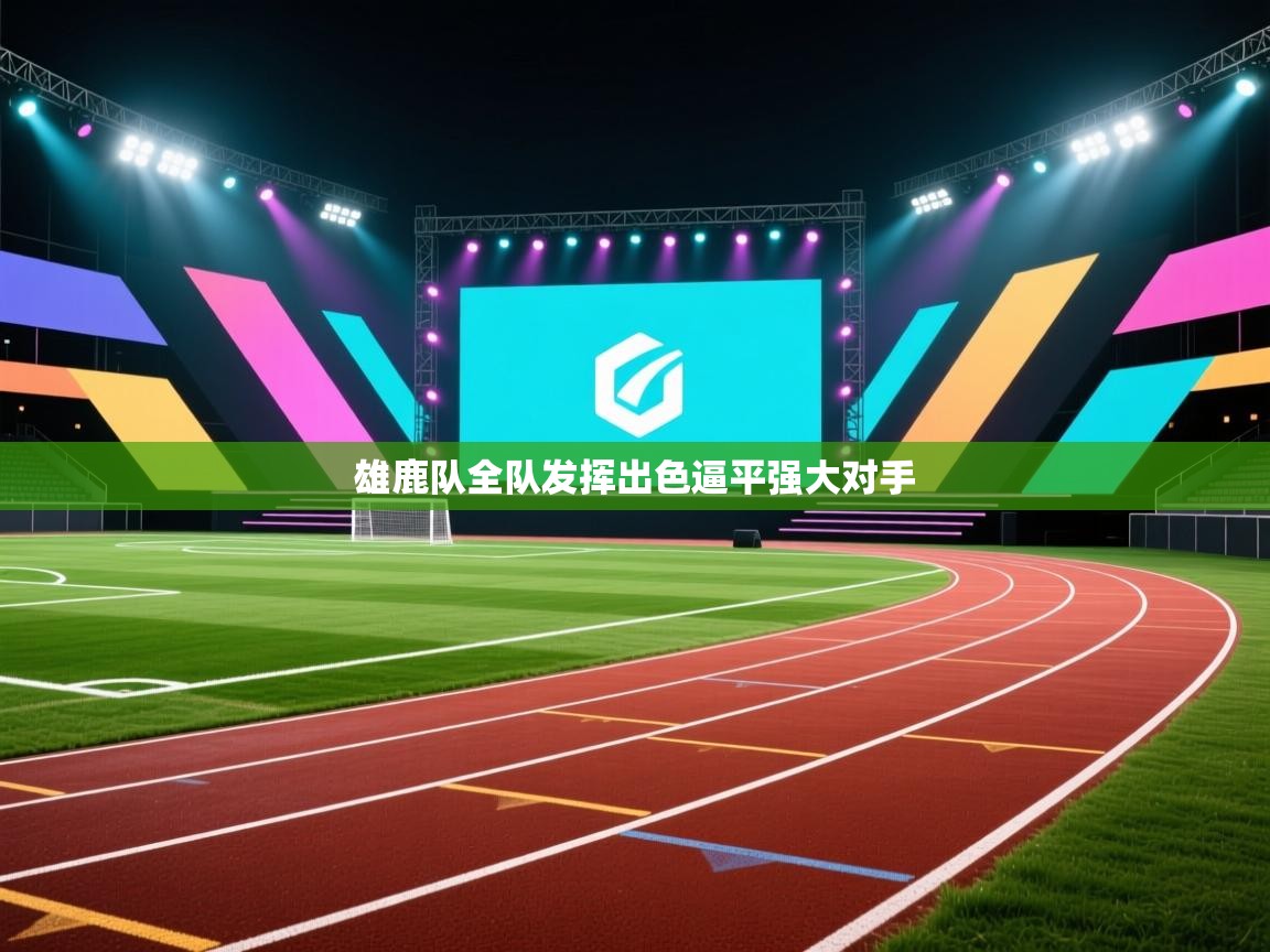 雄鹿队全队发挥出色逼平强大对手